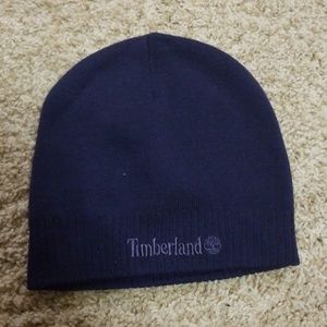 BLUE TIMBERLAND BEANIE